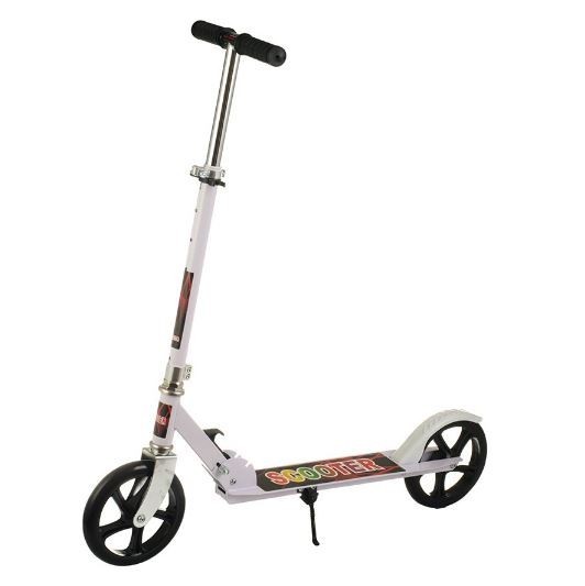 

Самокат алюминиевый большой Best Scooter 109 (Белый)