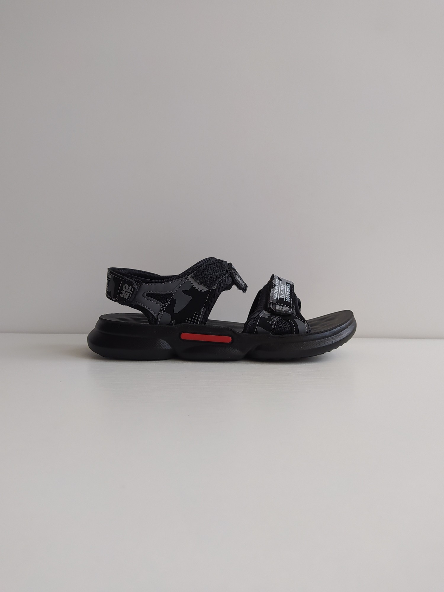 

Детские сандалии Lilin shoes 32 р 20,5 см черный с серым артикул Б213