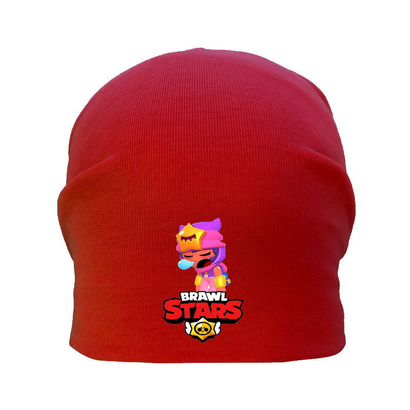 

Шапка детская Бравл Старс красная (Brawl Stars-0021) 50-52 см