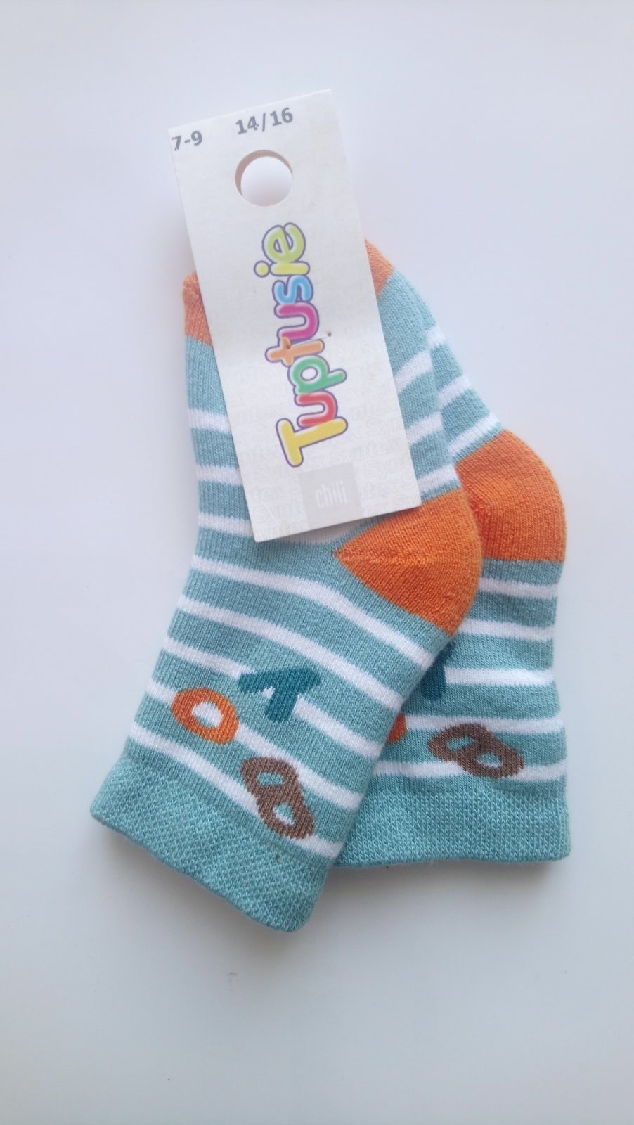 

Шкарпетки дитячі махрові з малюнком Tuptusie SYNTEX (морські/boy) р. - (7-9 см, Шкарпетки дитячі махрові з малюнком Tuptusie SYNTEX (морські/boy) р. 14-16 (7-9 см)