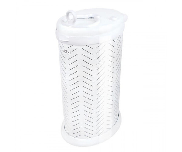 

Безкассетный накопитель детских подгузников Steel diaper pail Herringbone