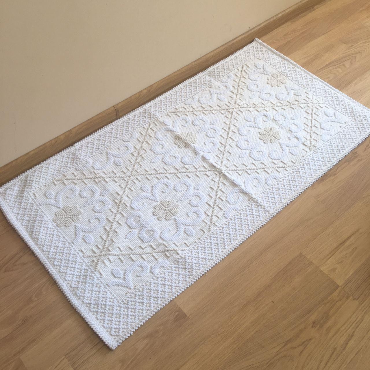 

Коврик для ванной Lavanta Home Геометрия 60 х 120 см Молочный 237