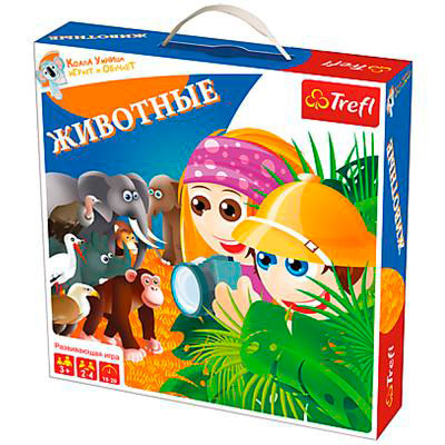 

Настольная игра Животные, Trefl (12-65937)