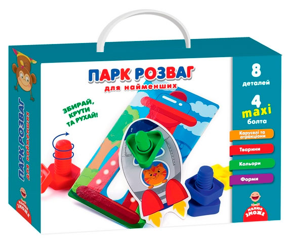 

Парк развлечений для самых маленьких, игра с фурнитурой, Vladi Toys (12-68805)