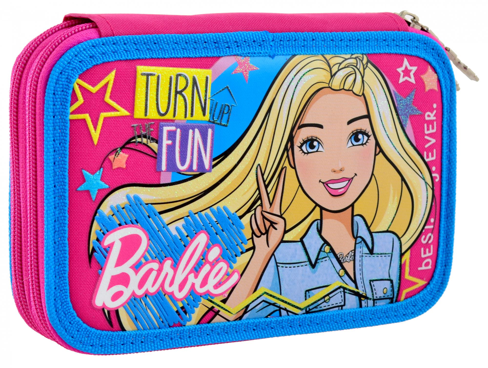 

Пенал твердый двойной HP-01 Barbie, 1 Вересня (12-68974)