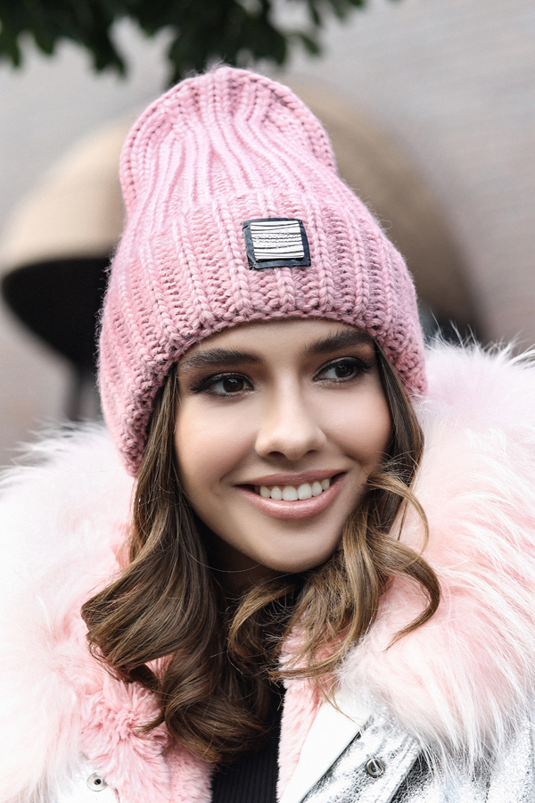 

Шапка «Олеум» Braxton 25124020 56-59 см пудра 4636