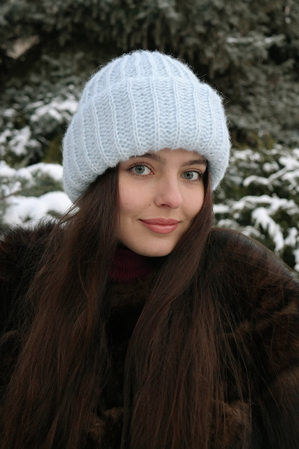 

Шапка «Ксения» Braxton 26068024 56-59 см голубой 4705