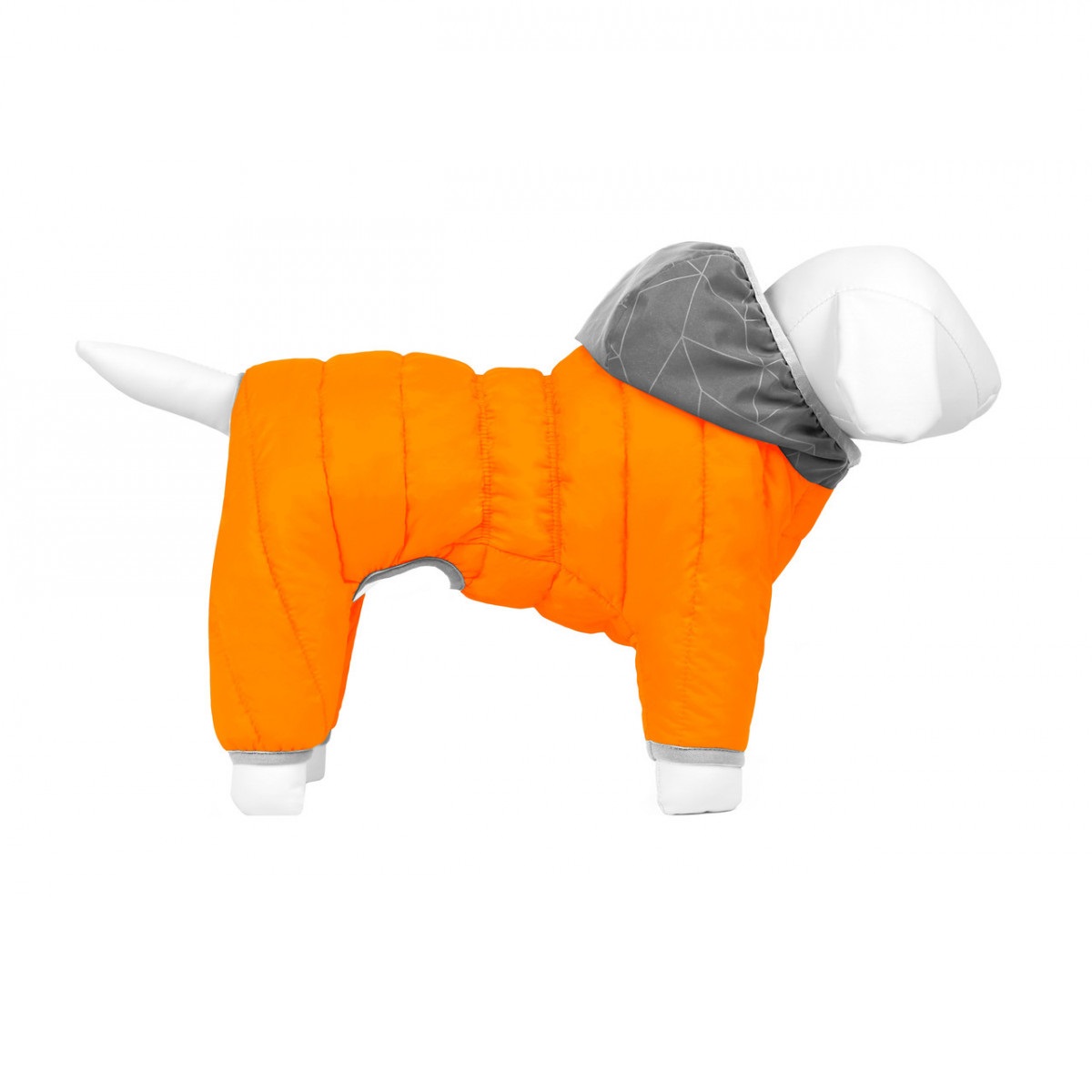 

Комбинезон с капюшоном из светоотражающей ткани, для собак Collar AiryVest One размер L 50, оранжевый