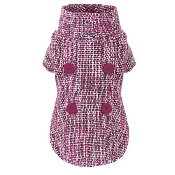 

Куртка для собак Croci Pinky Tweed зима, розовый, 40 см
