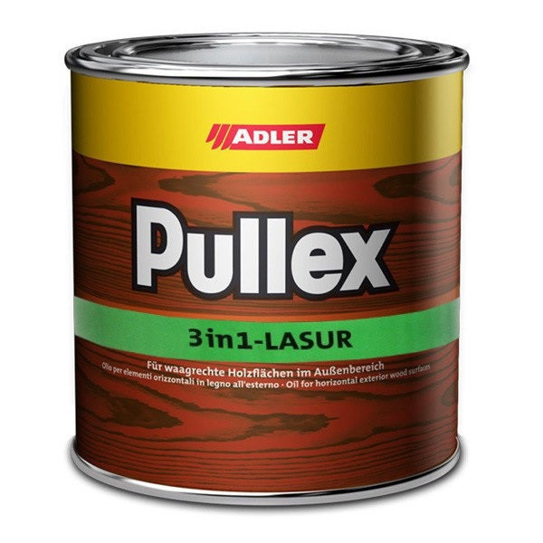 

Защитная лазурь Adler Pullex 3 in 1 Lasur для защиты изделий из дерева на улице 5 л цвет Nuss