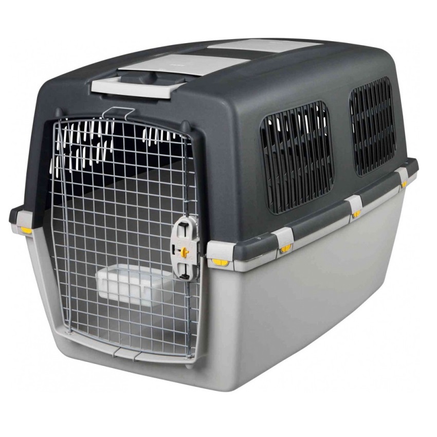 

Переноска для собак до 18 кг Trixie Gulliver 4 размер 71x51x50 см, серый