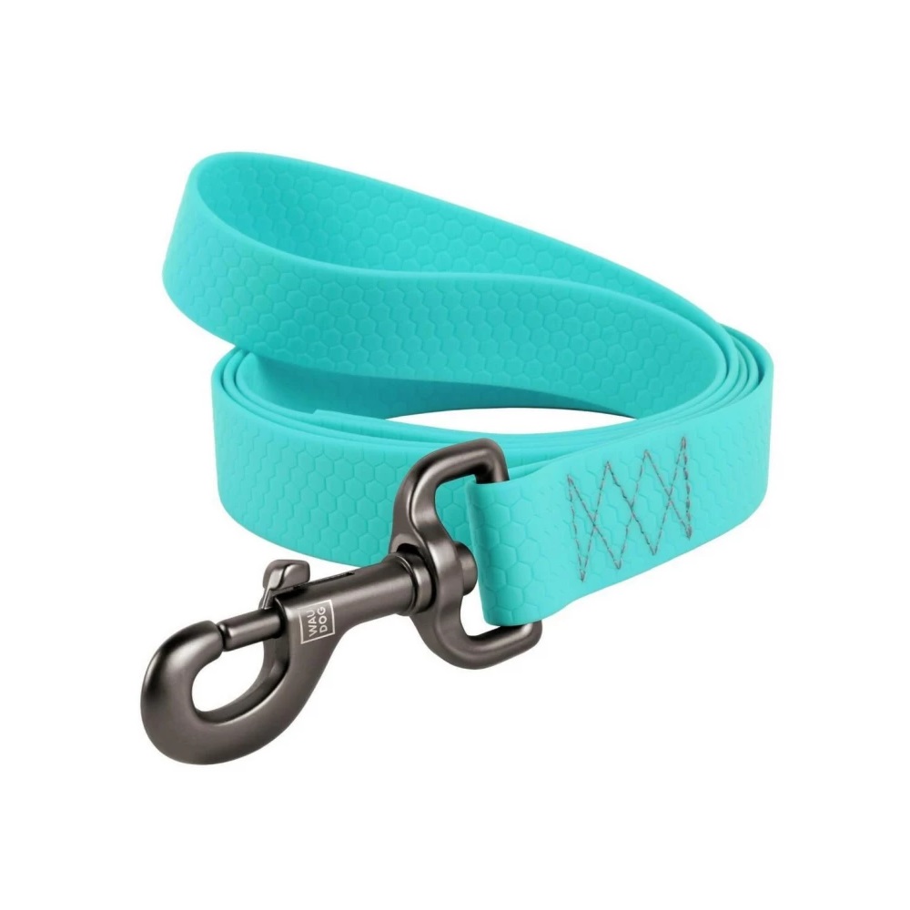 

Поводок светящийся для собак Collar Waudog Waterproof 20 мм/122 cм, коллартекс ментоловый