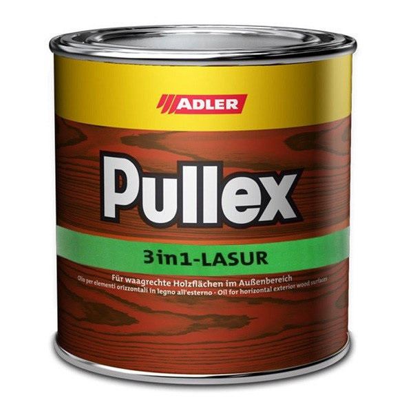 

Защитная лазурь Adler Pullex 3 in 1 Lasur для защиты изделий из дерева на улице 2,5 л цвет Palisander