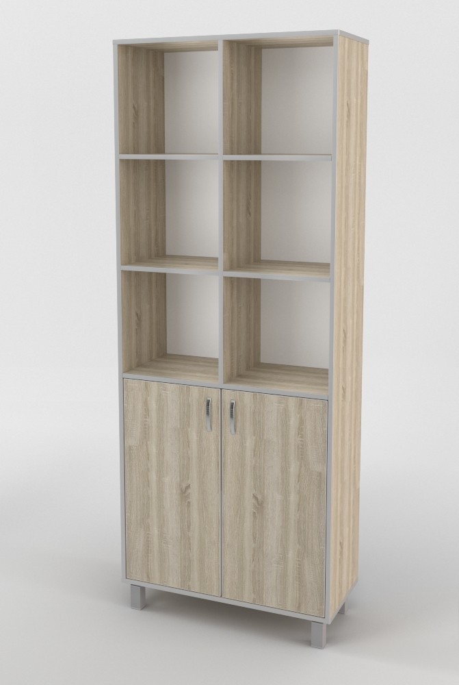 

Шкаф Тиса ШС-805 Дуб сонома + Алюминий