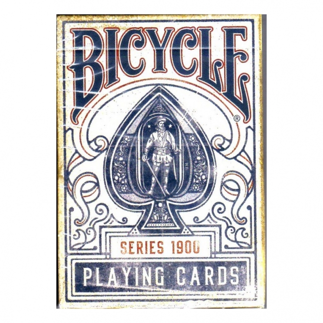 

Карты игральные Ellusionistм Bicycle Vintage 1900 Blue (3856)