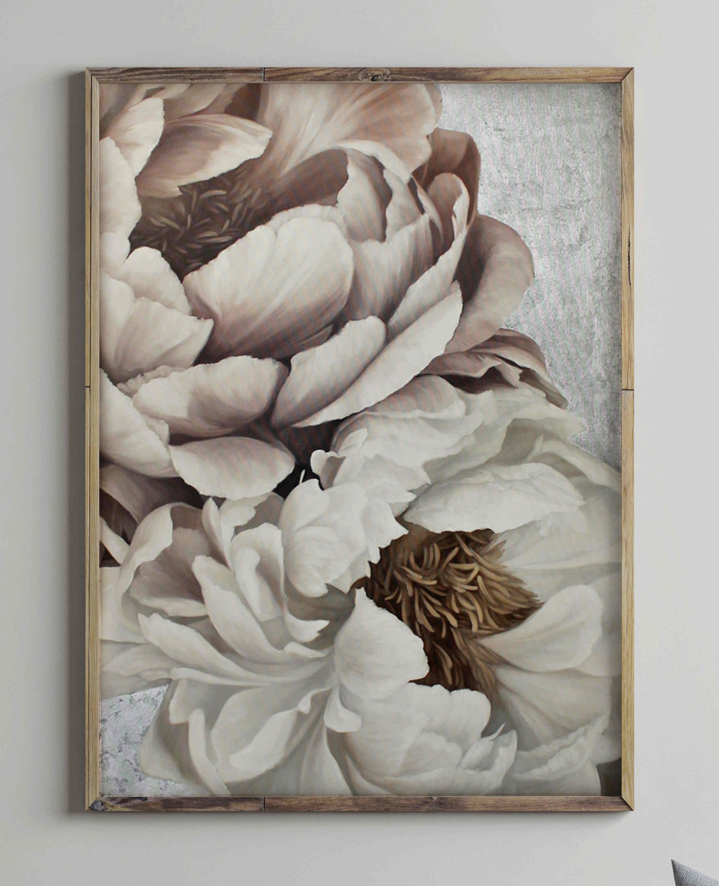 

Картина цветы масляными красками на холсте Mati Silk flowers 2 Ручной работы 70х100 см (АO-347-P 70-100)