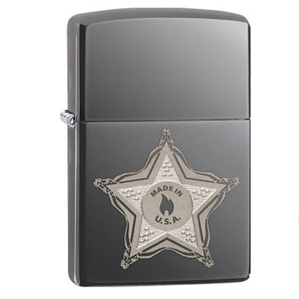 

Зажигалка Zippo 150 SKULL BADGE