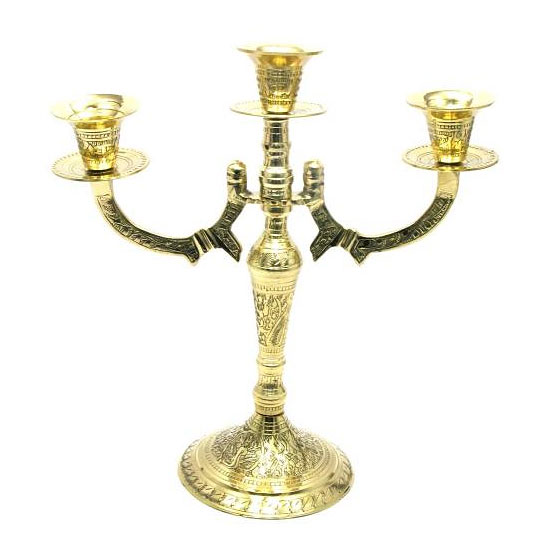 

Подсвечник на 3 свечи из бронзы Sabefet 30820-BR-1488