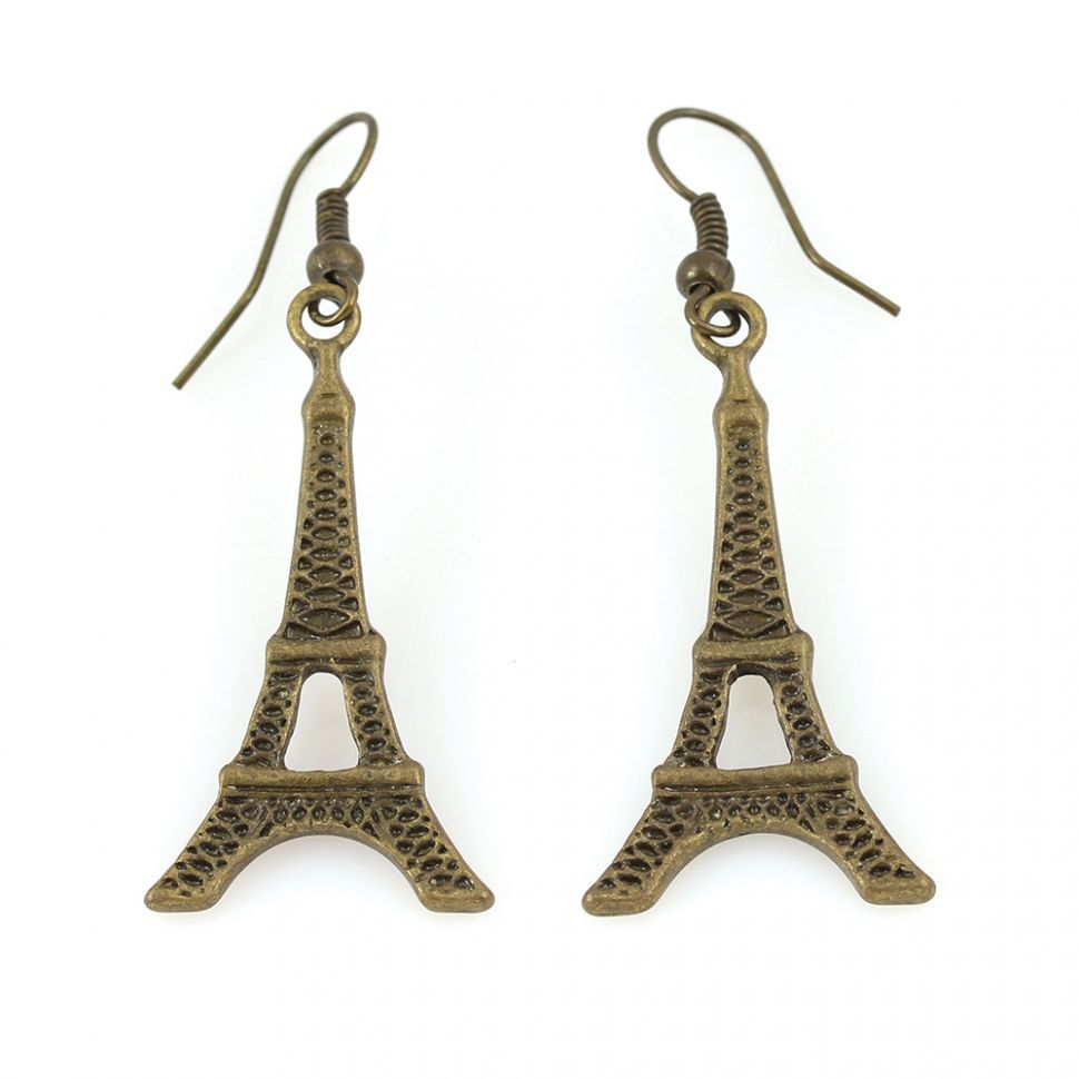 

Серьги Indigo ING-RR-149 Эйфелева башня "Paris, je t'aime"