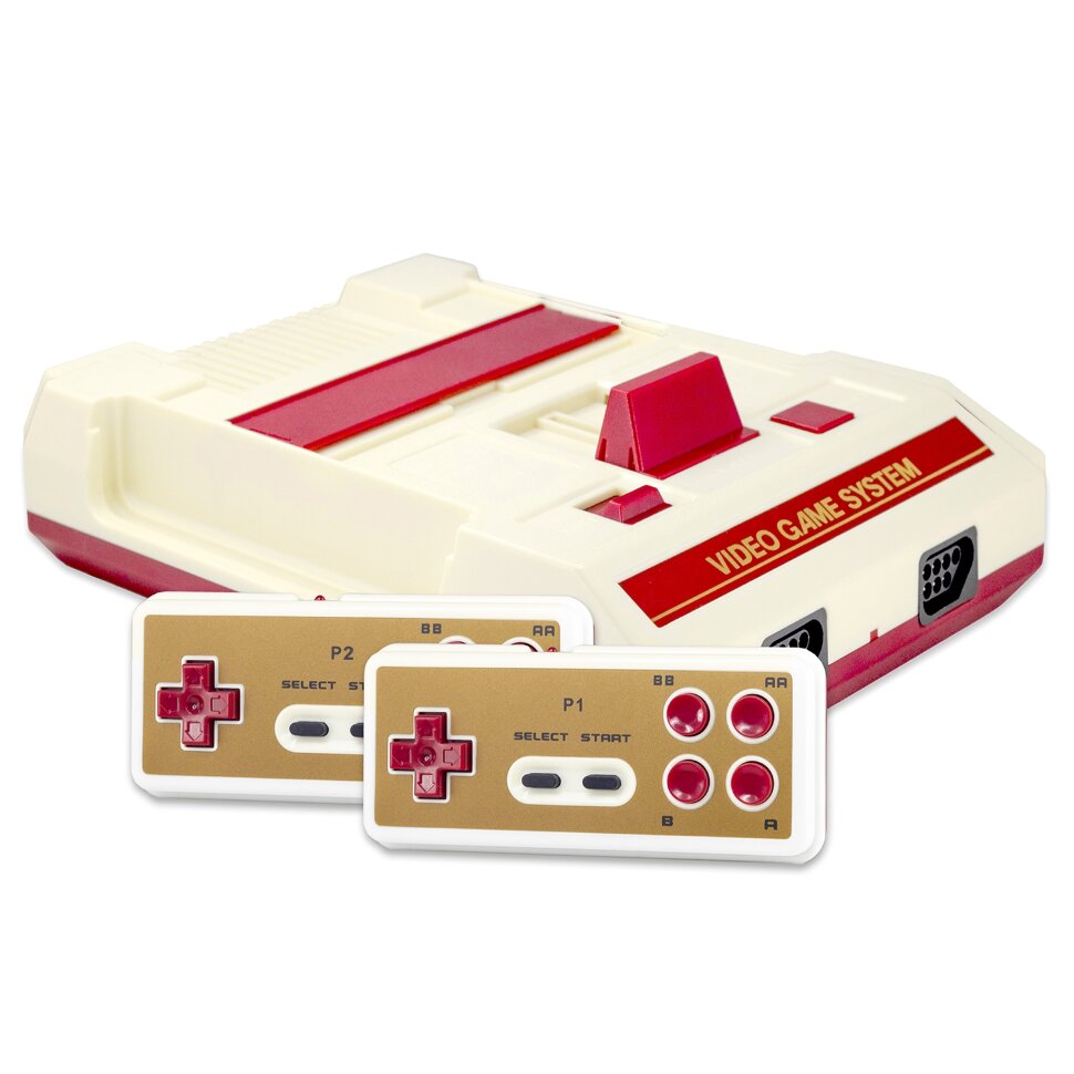 

Retro Genesis 8 Bit HD Wireless + 300 игр (HDMI кабель, 2 беспроводных джойстика)