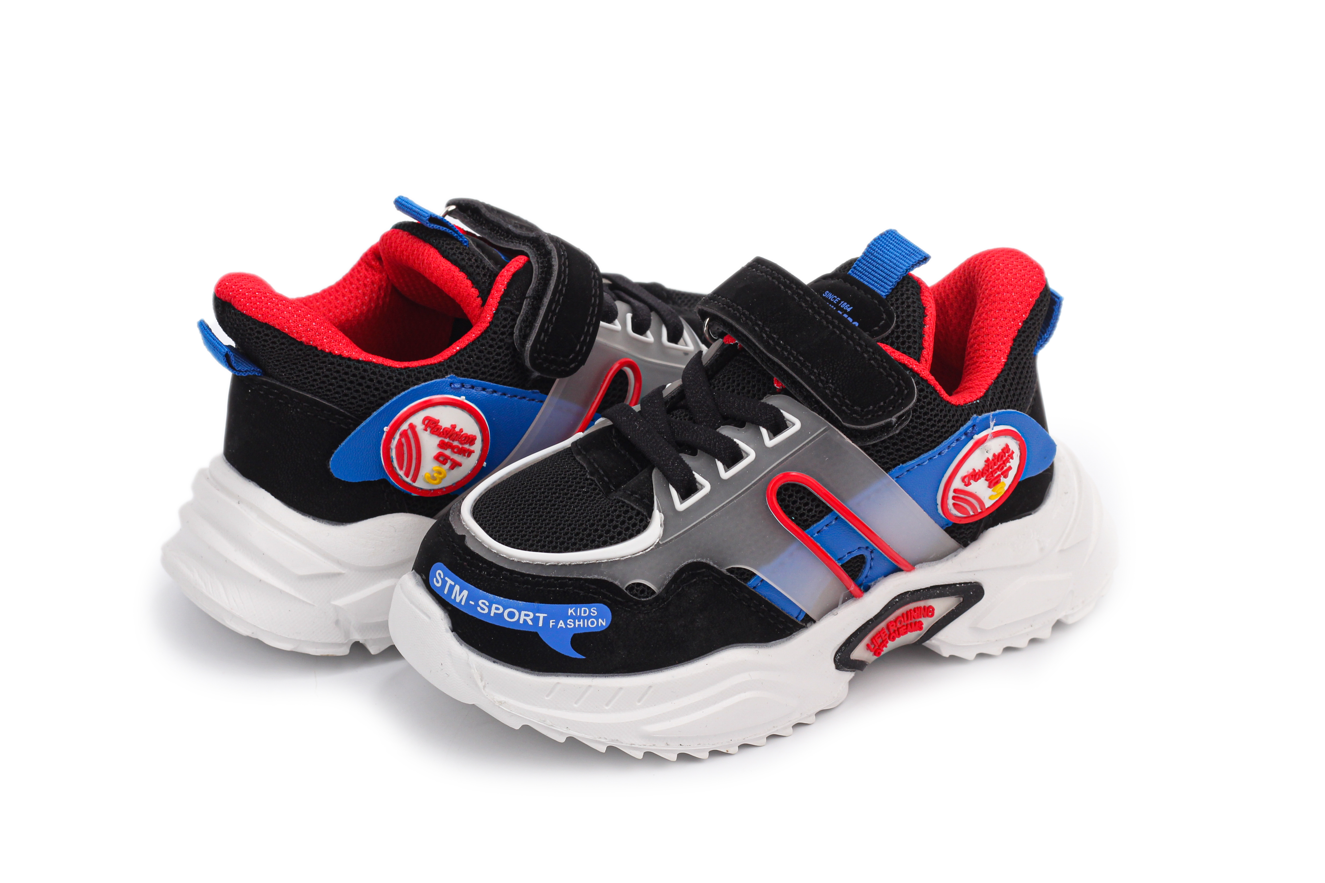 

Кроссовки Мышонок W3-58BLACK-RED черно-красный 30 2000903838548