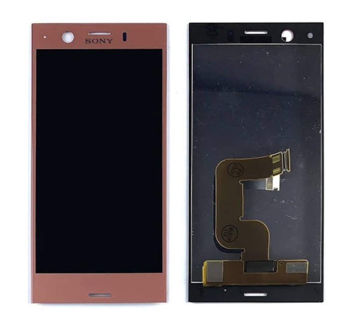

Дисплей (экран) для Sony G8441 Xperia XZ1 Compact + тачскрин, розовый Original