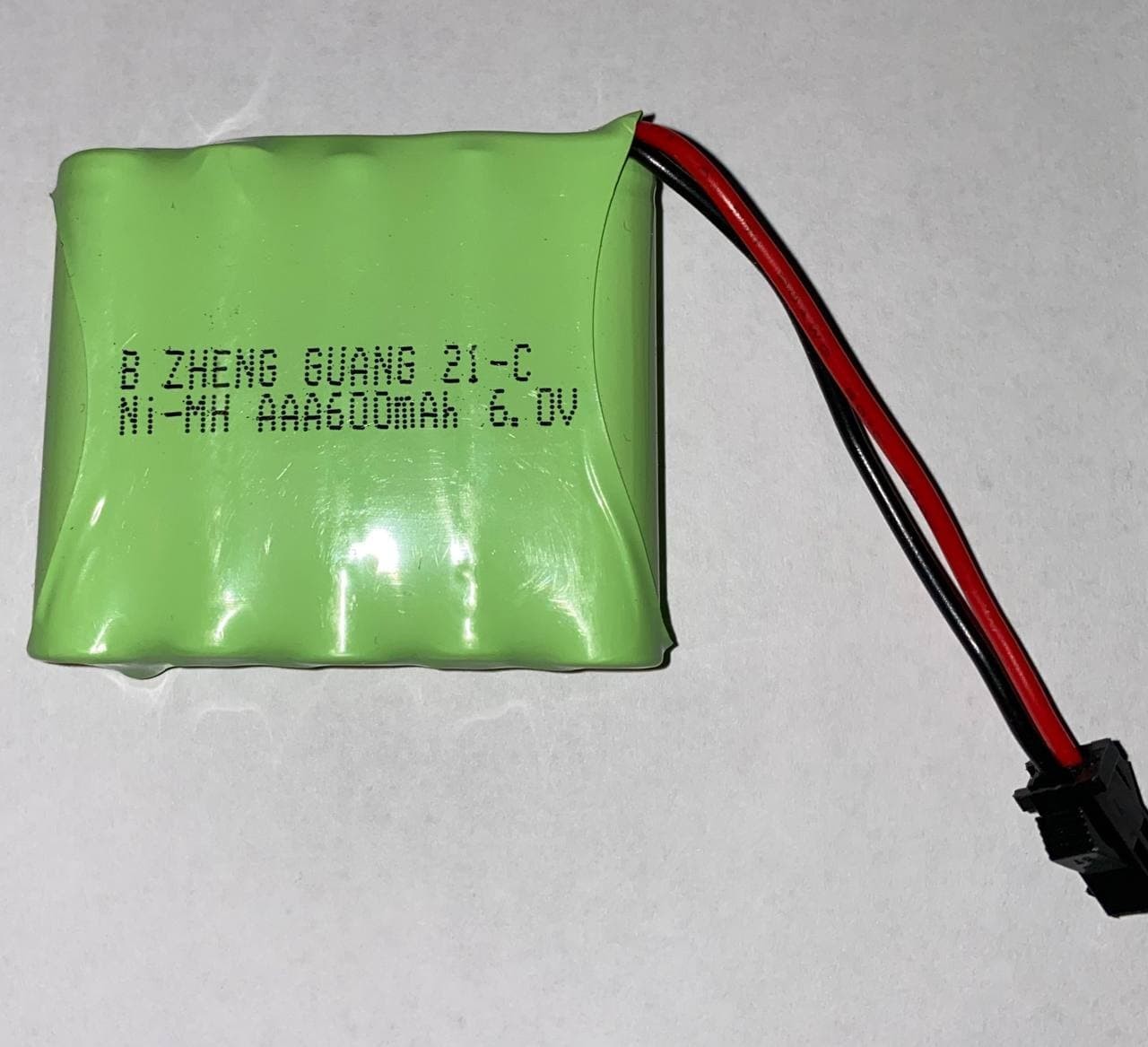 

Аккумулятор NI-MH Zheng Guang 6 V 600 mAh для р/у игрушек