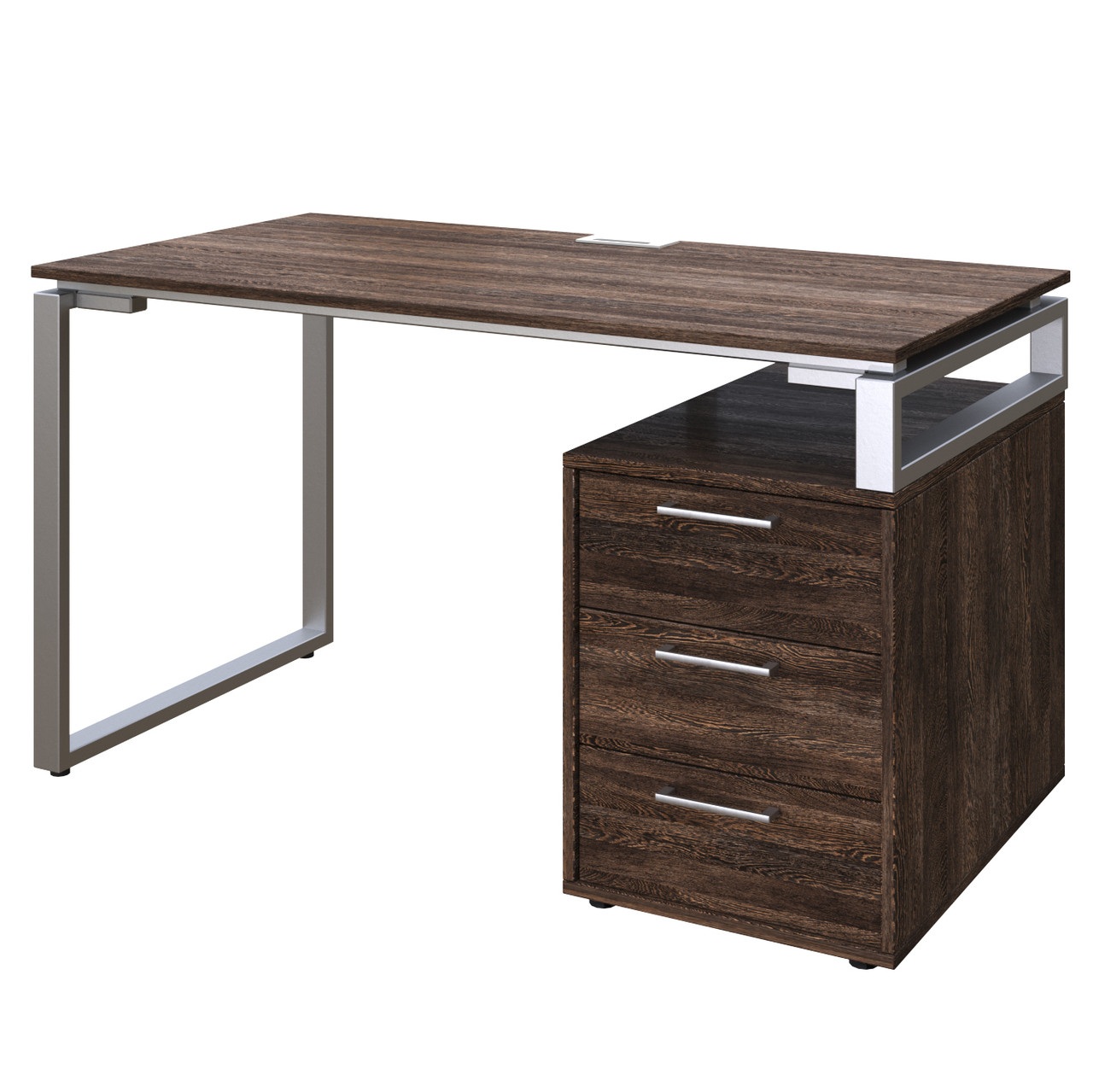 

Офисный письменный стол Loft Details L135 венге винтаж 36