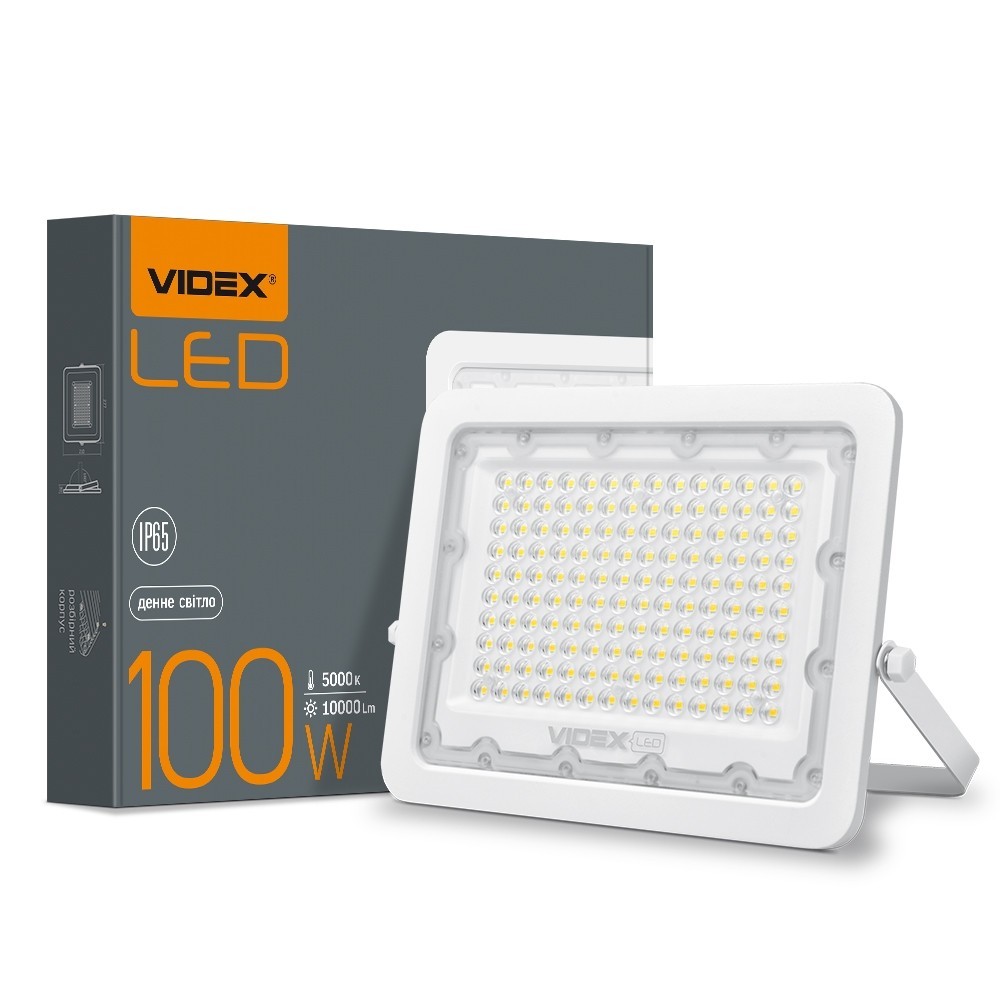 

LED прожектор VIDEX F2e 100W 5000K