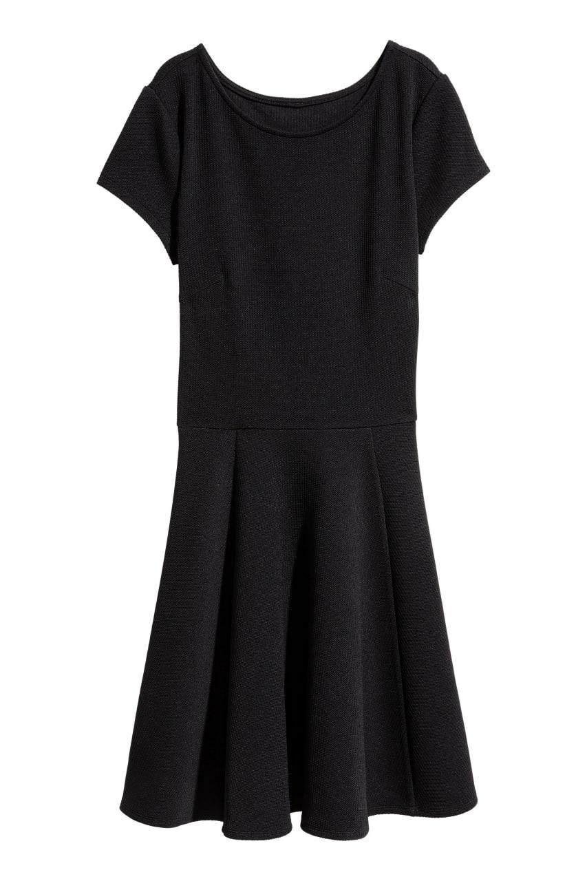 

Платье H&M XS Черное 0547610-7