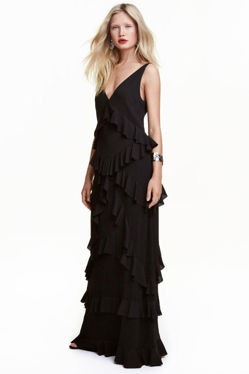

Платье H&M 40 черное 413364