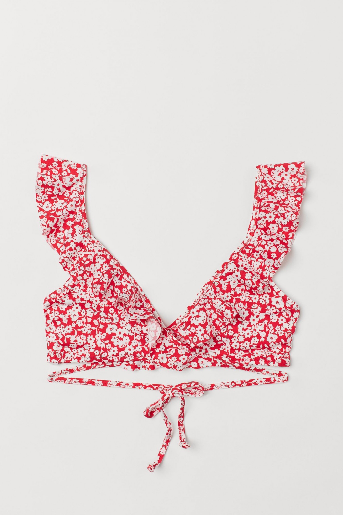 

Купальный лиф H&M 36 красный цветы 7224369RP7