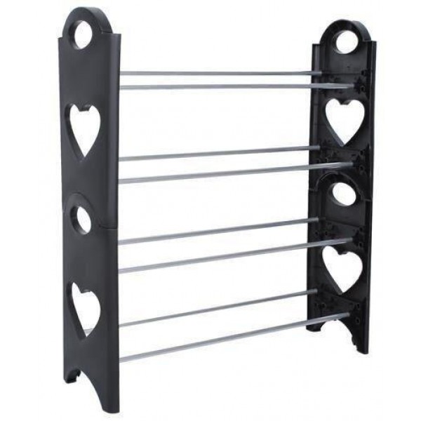 

Підставка з полками для взуття Amazing Stackable Shoe rack (4 полки, 16 пар)