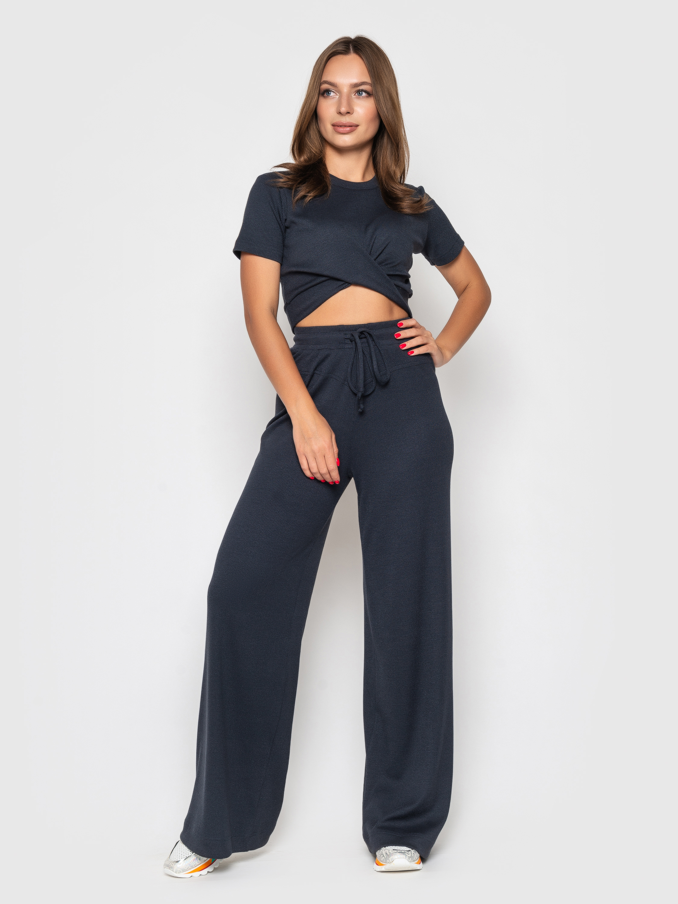 

Костюм брючный "Рикко" (графит) -(L-XL, Костюм брючный "Рикко" (графит) 48-50(L-XL)