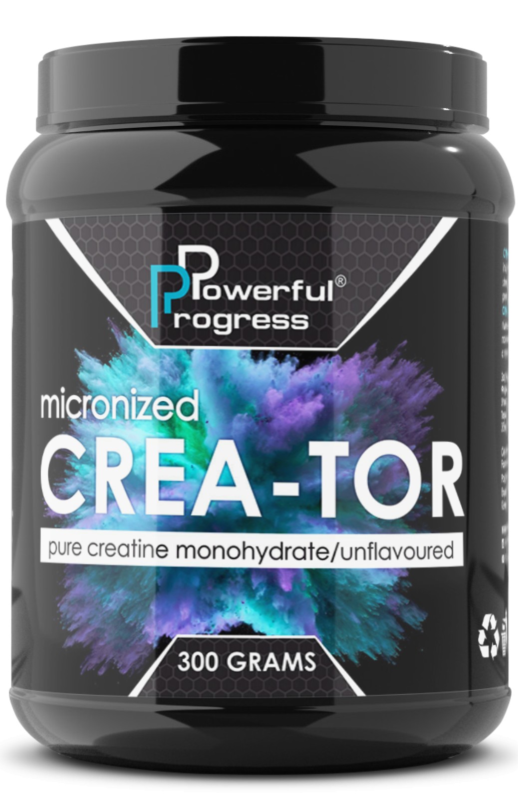 

Креатин моногидрат Powerful Progress Crea-Tor Micronized - 300 г unflavored / без вкуса