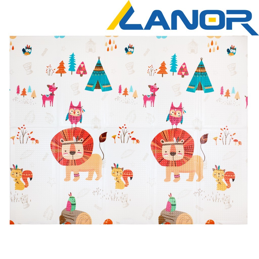 

Двухсторонний складной термоковрик XPE Baby Play Mat 200x150x1см (04)