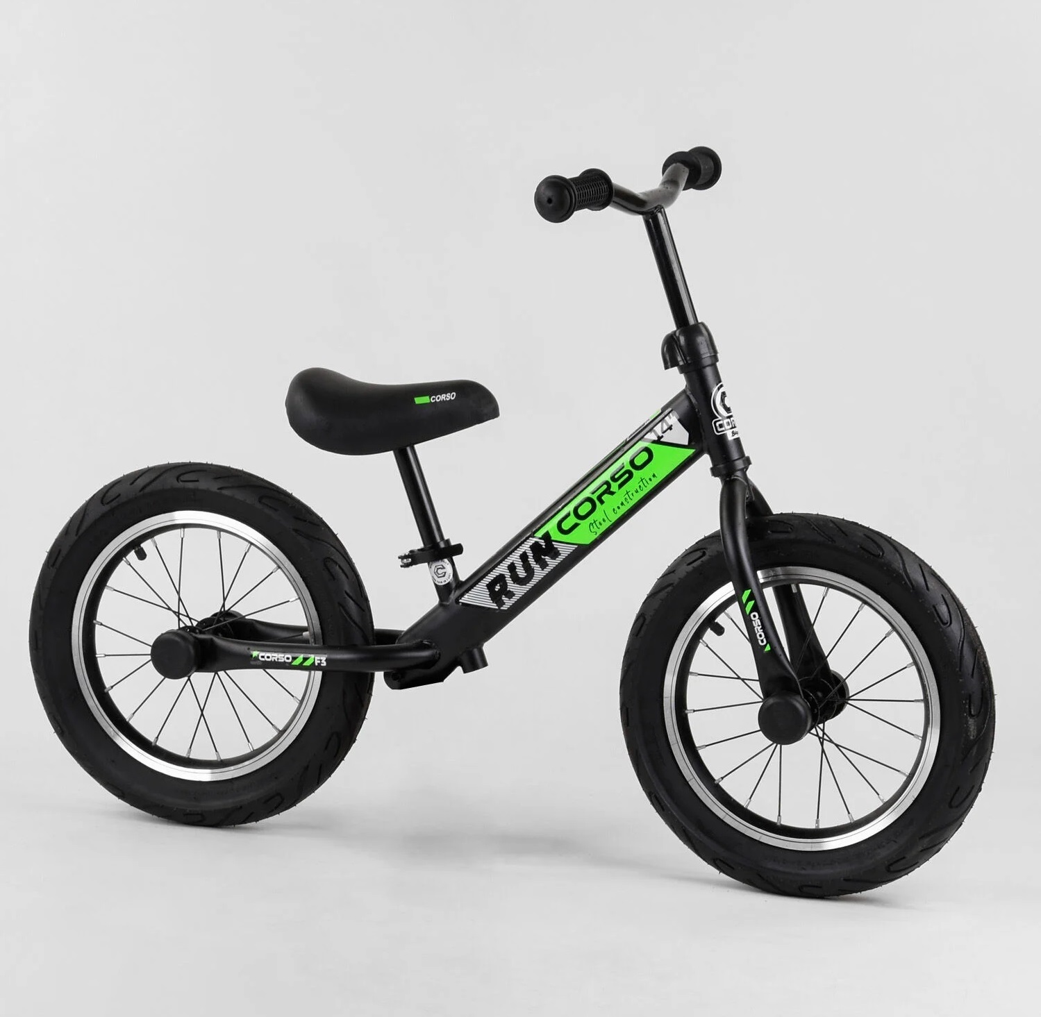 

Беговел Corso Run CR-6247 Black / Green (CR-6247)