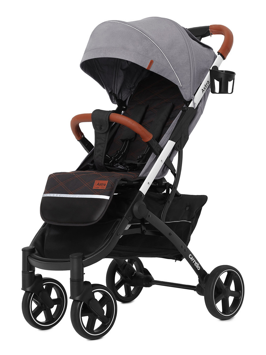 

Прогулочная коляска CARRELLO Astra New CRL-5505 Dolphin Grey +дождевик S (CRL-5505)