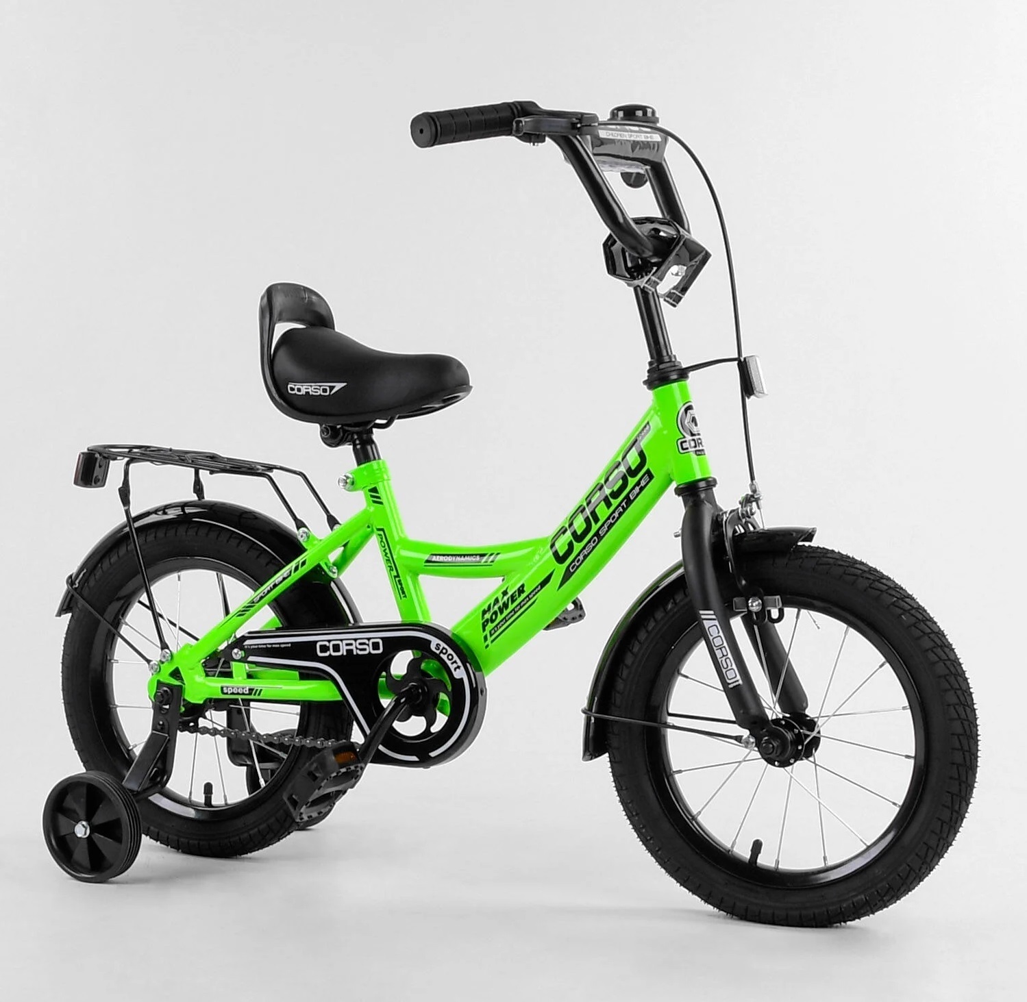 

Велосипед Corso 14" Max Power CL-14109 Green (CL-14109)