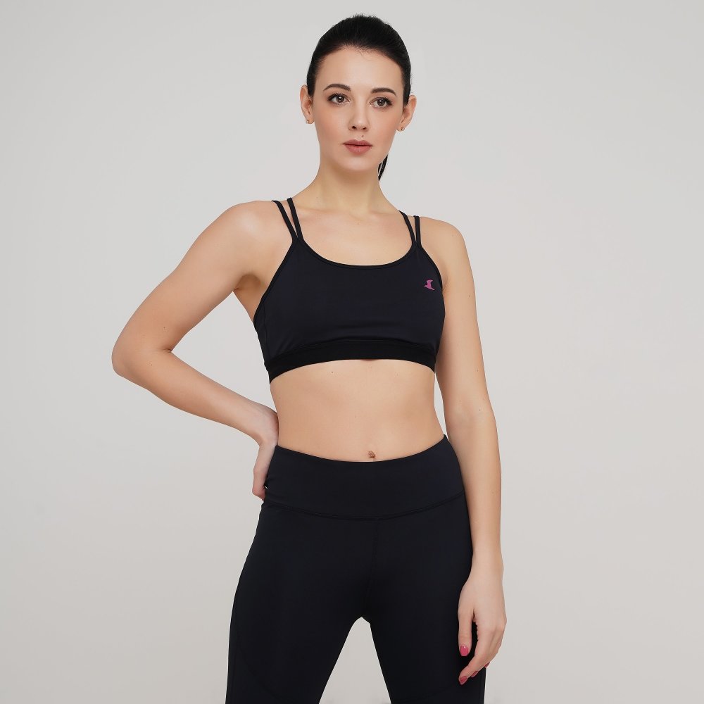 

Женский спортивный топ Lagoa women's sport bra Черный 46