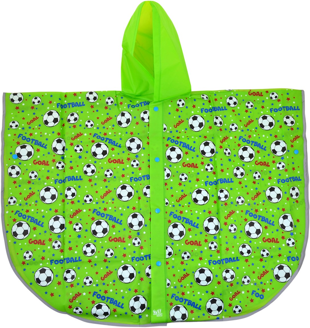 

Дождевик-пончо Yes Kids Футбол 706943 L Зеленый