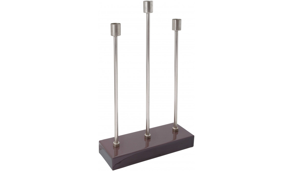 

Подсвечник Kayoom Trio 325 Darkpurple/Silver