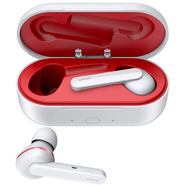 

Безпровідні Bluetooth навушники TWS Lenovo HT28 White