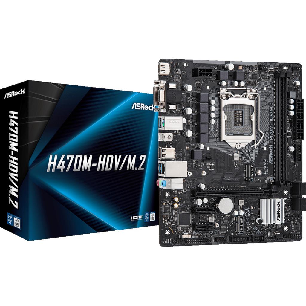 

Материнская плата ASRock H470M-HDV/M.2