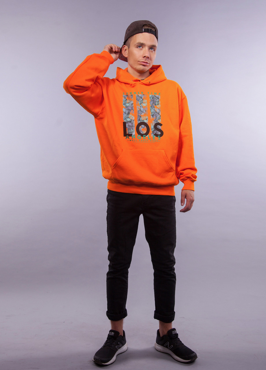 

Толстовка оранжевая LOYS "LA" XXL