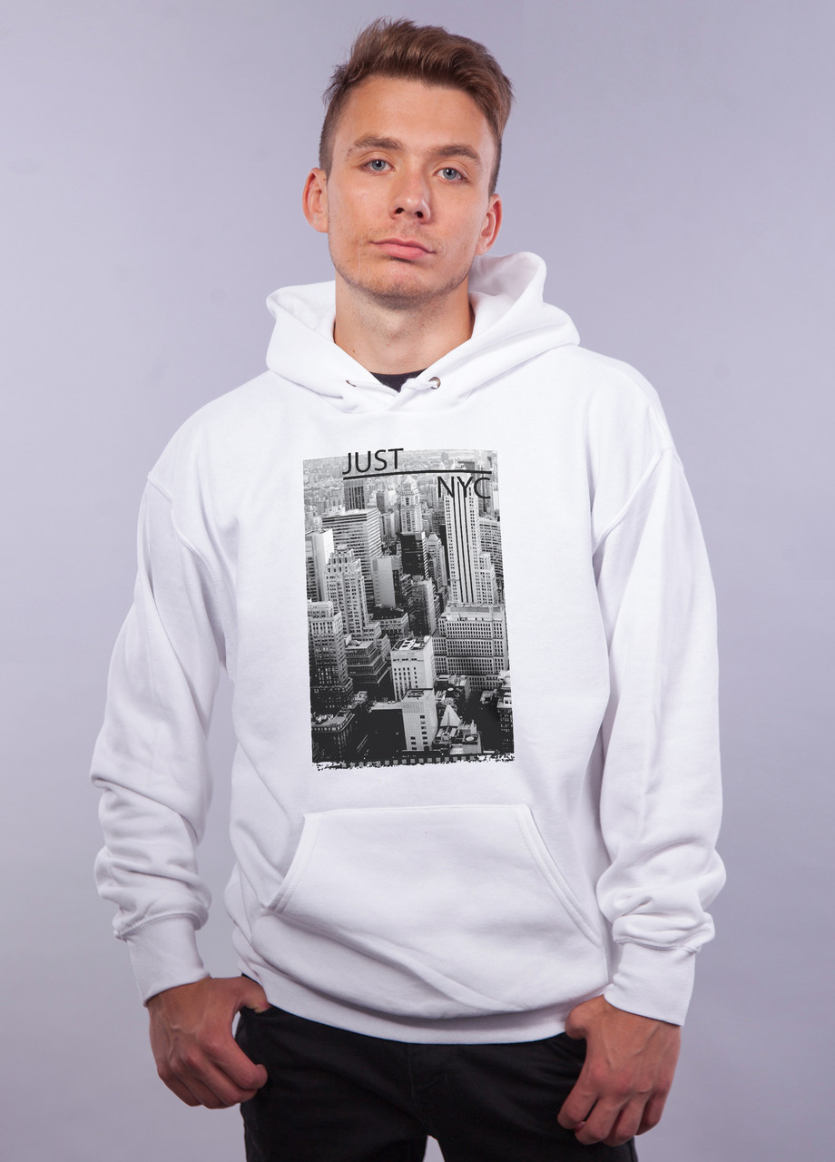 

Толстовка белая LOYS "Just New York" XXL