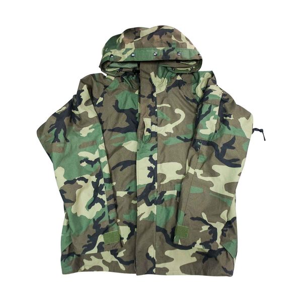 

Куртка US Army Cold Weather Gore-Tex Woodland 2000000022895 Коричнево-зеленый камуфляж Large Regular