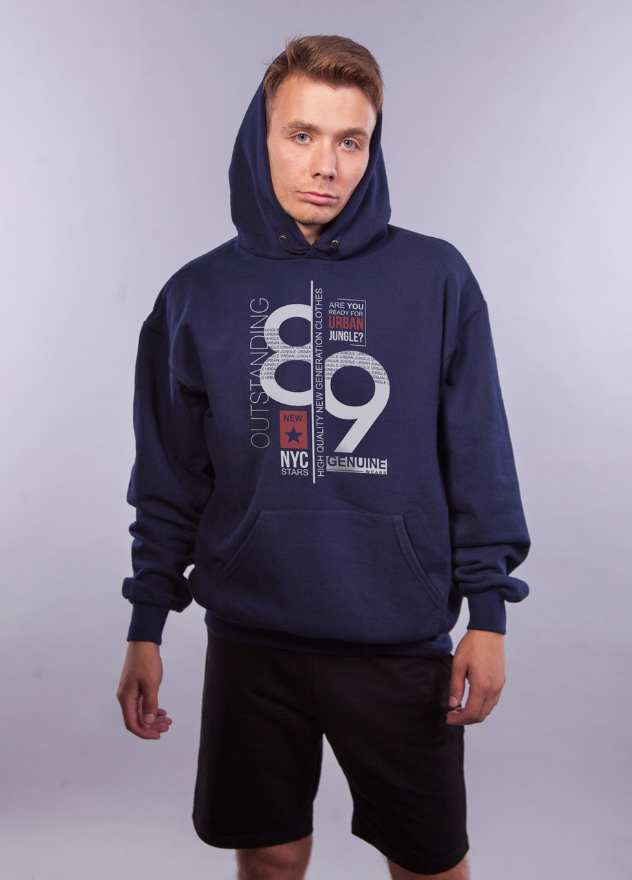

Толстовка тёмно синяя LOYS "89 NYC" XXL