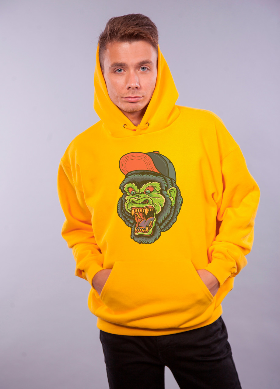 

Толстовка жёлтая LOYS "Gorilla" XXL