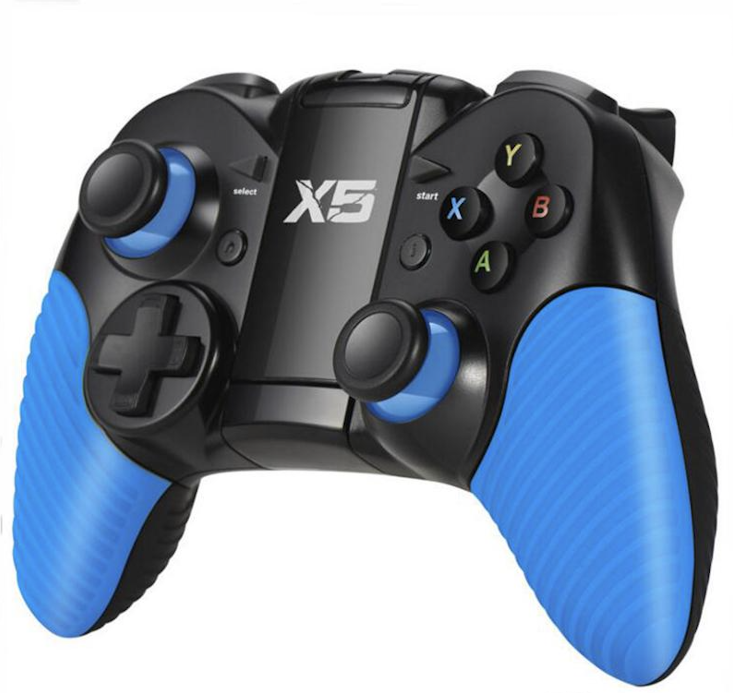 

Беспроводной геймпад джойстик для игр X5Pro Bluetooth 4.0 мультимедиа контроллер для Android iOS PC PS3 смартфона (GP837)